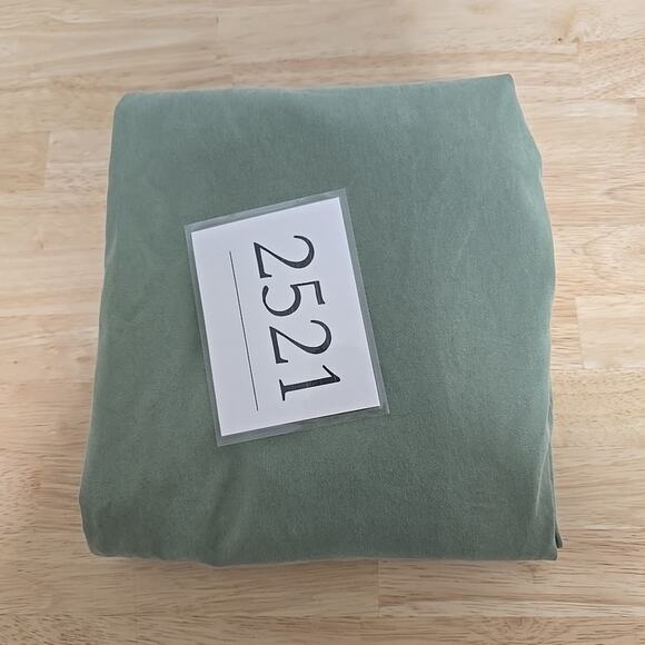 NWT Soft Surroundings Olive Green Elastic Waist Straight Leg Pants Size Medium - Picture 10 of 10